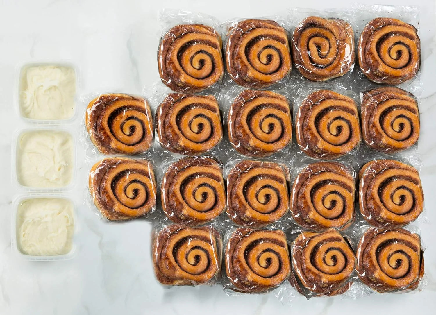 Cinnamon Rolls with Cream Cheese Icing, 18 Pack U613256