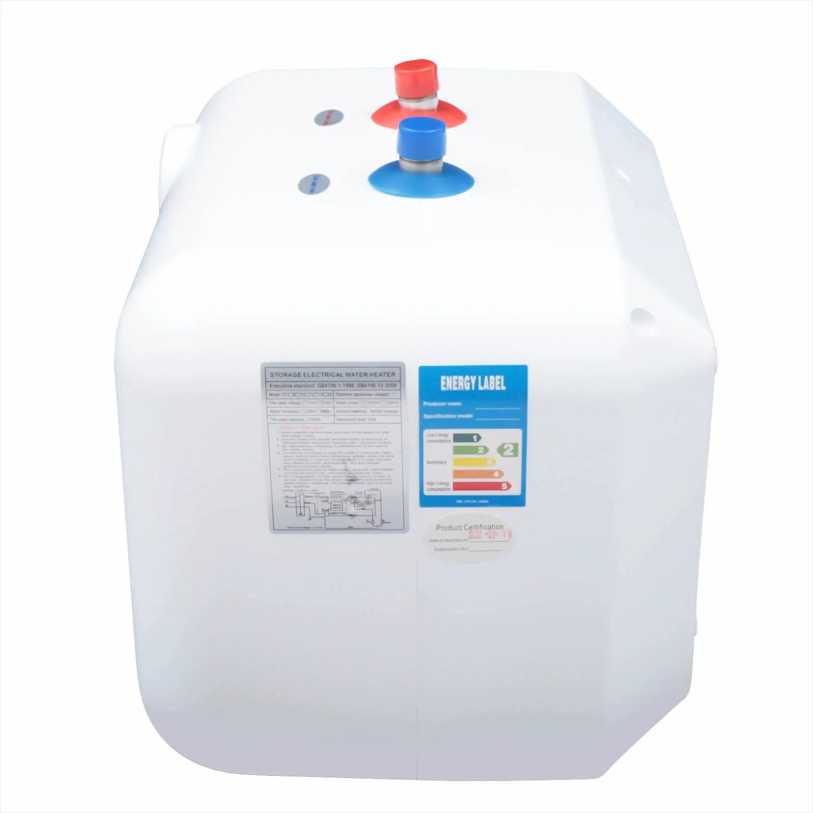 DENSET Instant Electric Hot Water Heater Shower Compact Mini-Tank 10L 1500W 110V F4187