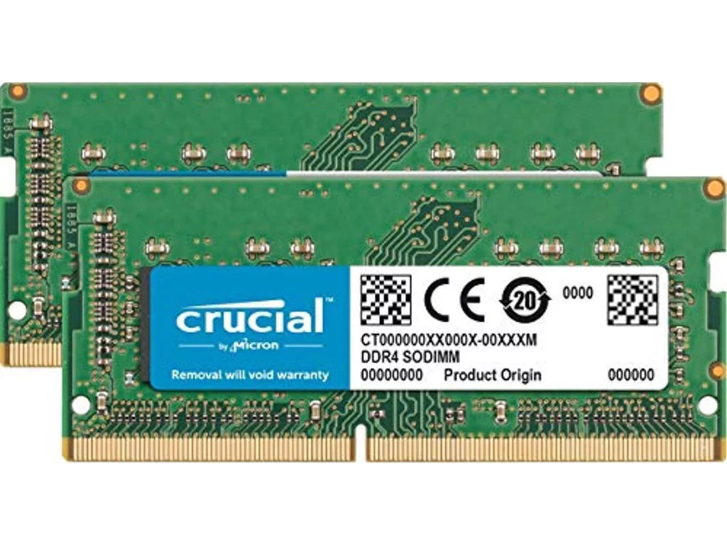 Crucial 64GB (2 x 32GB) DDR4 2666 Unbuffered Memory for Apple U92125