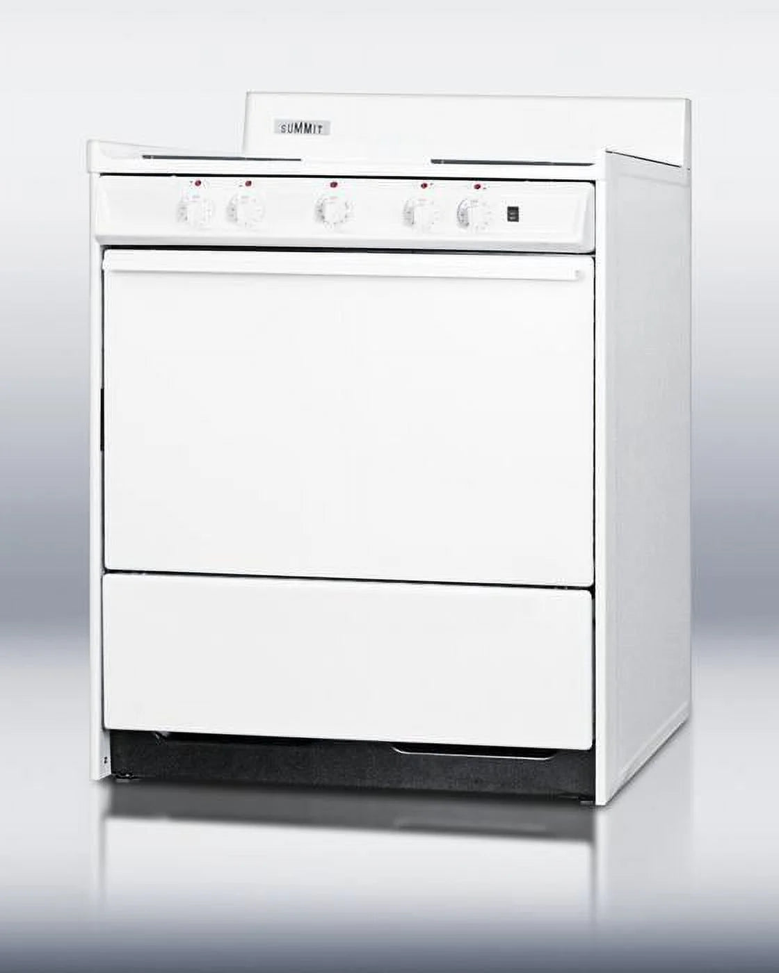 Summit WEM2171Q 30" Freestanding Electric Range in White F252358