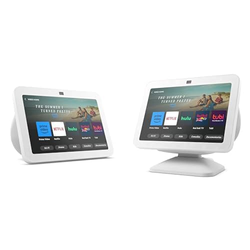 Amazon Echo Show 8 Glacier White with Spatial Audio and Alexa V426