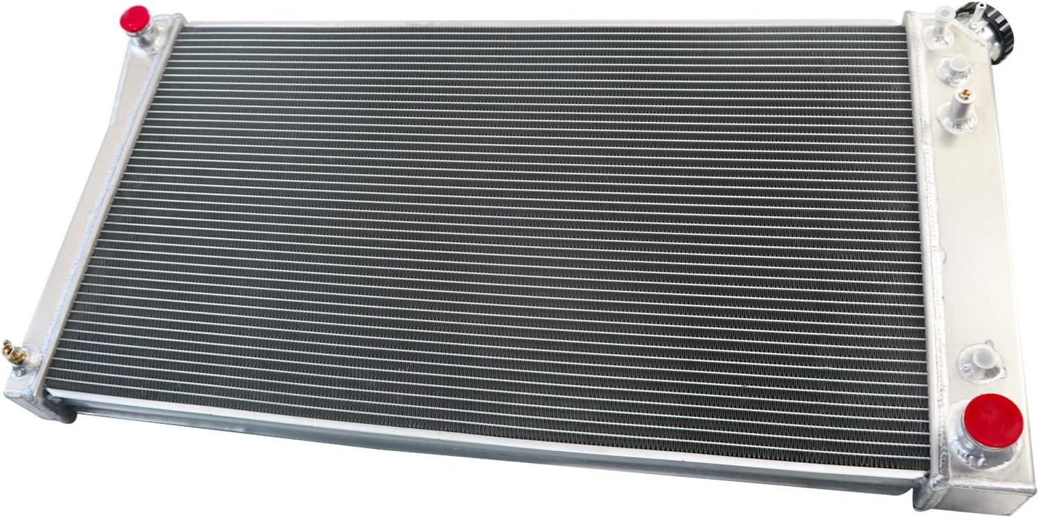 RadRace 4 Row Aluminum Radiator for 1991-1993 Chevy Caprice Buick Roadmaster W9571