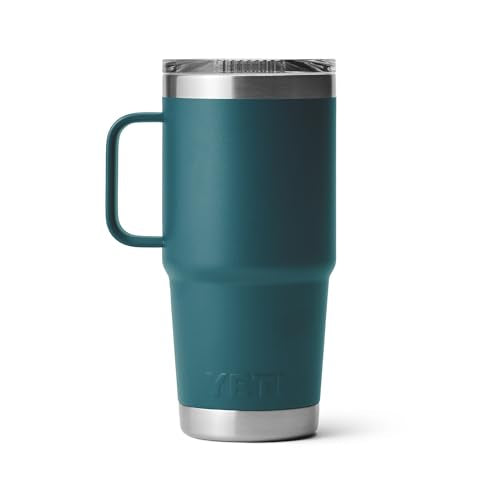 YETI Rambler 20 oz Stainless Steel Travel Mug with Stronghold Lid L9345