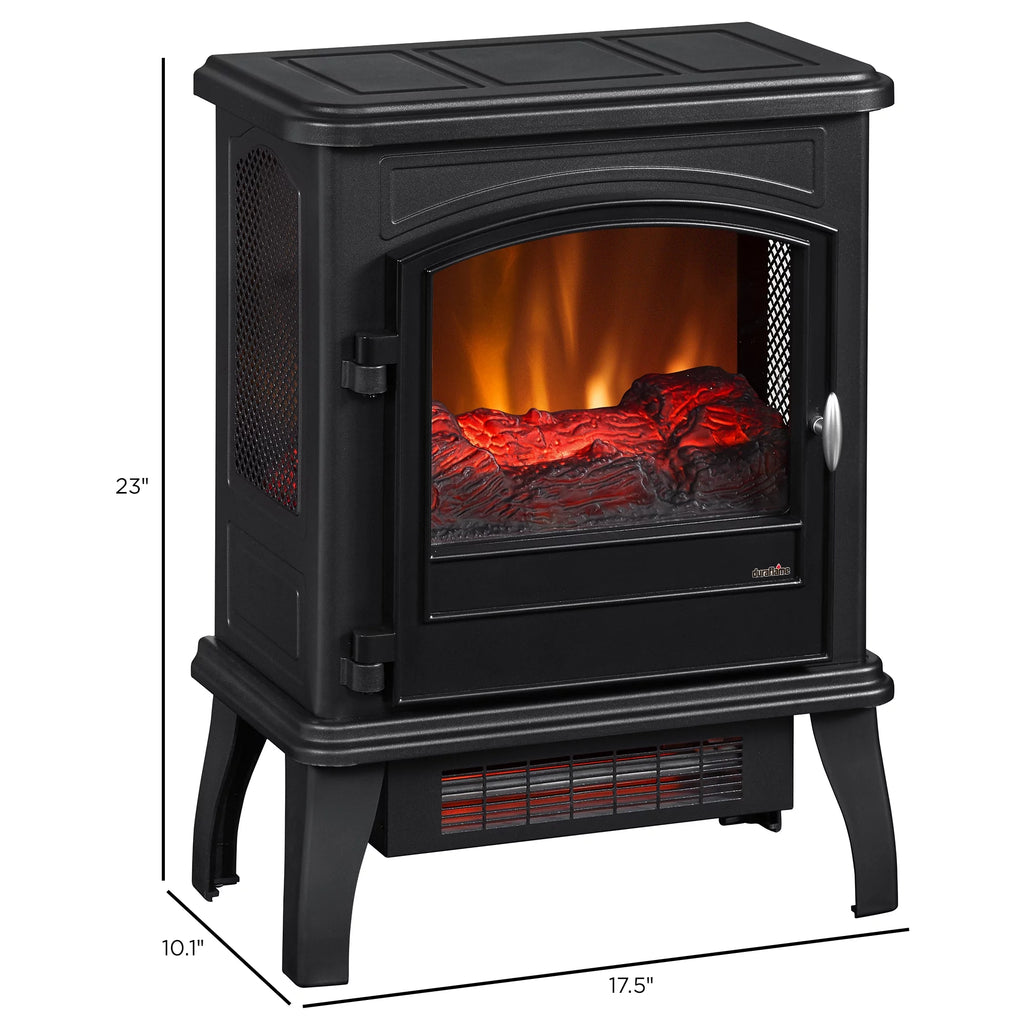 Duraflame Infrared Quartz Electric Fireplace Stove Heater X809