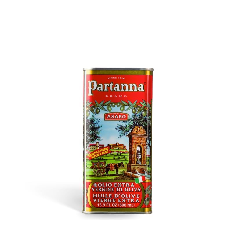 Partanna Robust Extra Virgin Olive Oil - First Cold Pressed - 101 oz Tin D799786