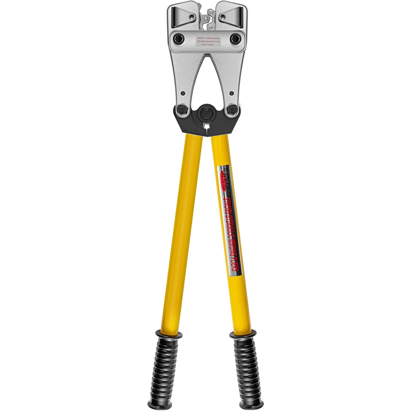 VEVOR Battery Cable Crimping Tool 10-120 mm2, Hexagon Lug Crimper C620