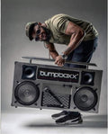 Bumpboxx Bluetooth Boombox Freestyle V3s Blue | Retro Boombox with Bluetooth Speaker | Rechargeable Bluetooth Speaker