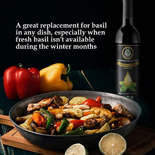 M.G. PAPPAS High Polyphenol Extra Virgin Olive Oil, Cold Pressed & Unfiltered, 12.7 oz O81138