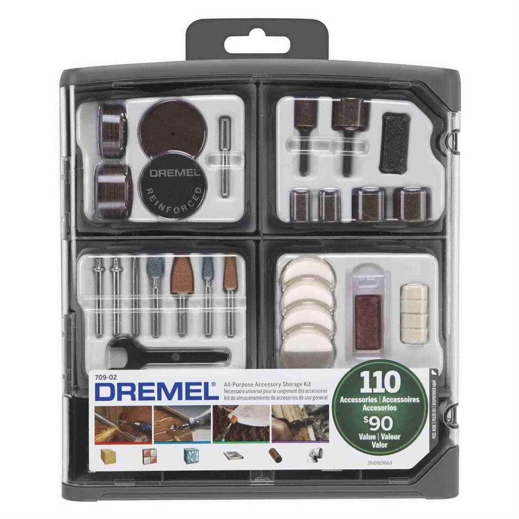 Dremel 110 Piece Accessory Kit 709-02 - Shop Hardware Tools Online Store