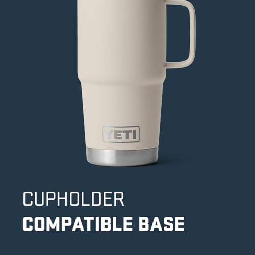YETI Rambler 20 oz Stainless Steel Travel Mug with Stronghold Lid L9345