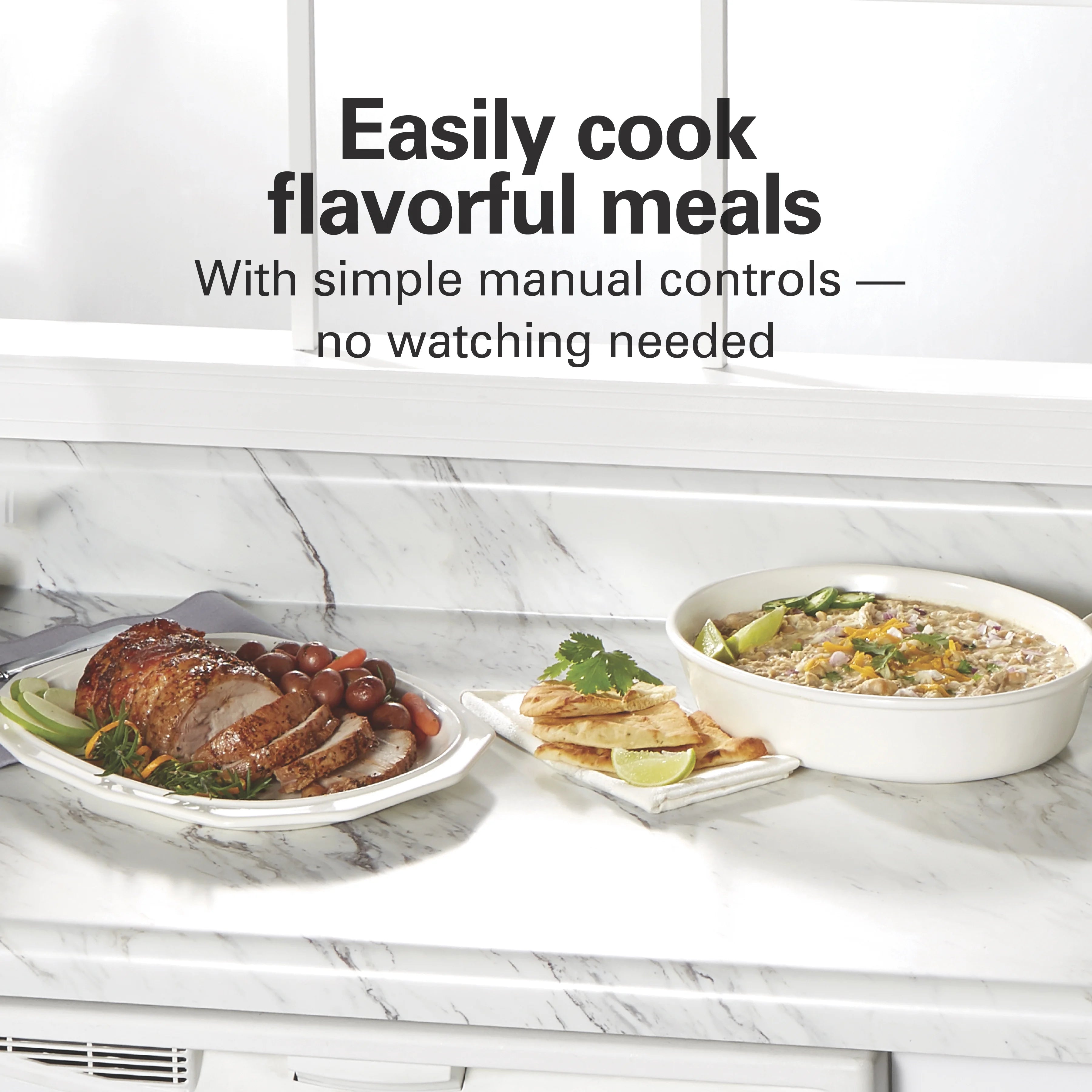 Hamilton Beach Slow Cooker 8 Quart, Removable Crock, Black M498162