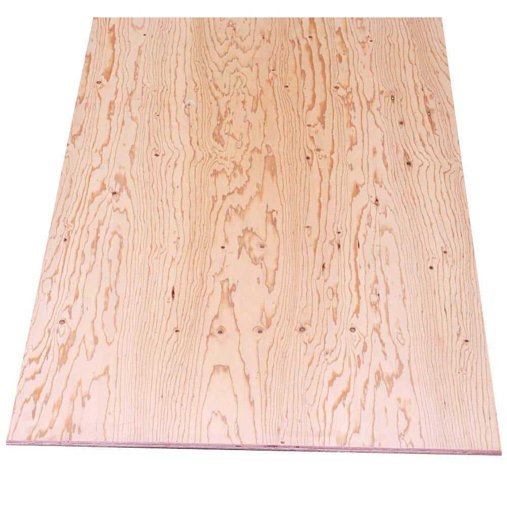Douglas Fir Plywood Sheathing 3/8-in x 4-ft x 8-ft V81765