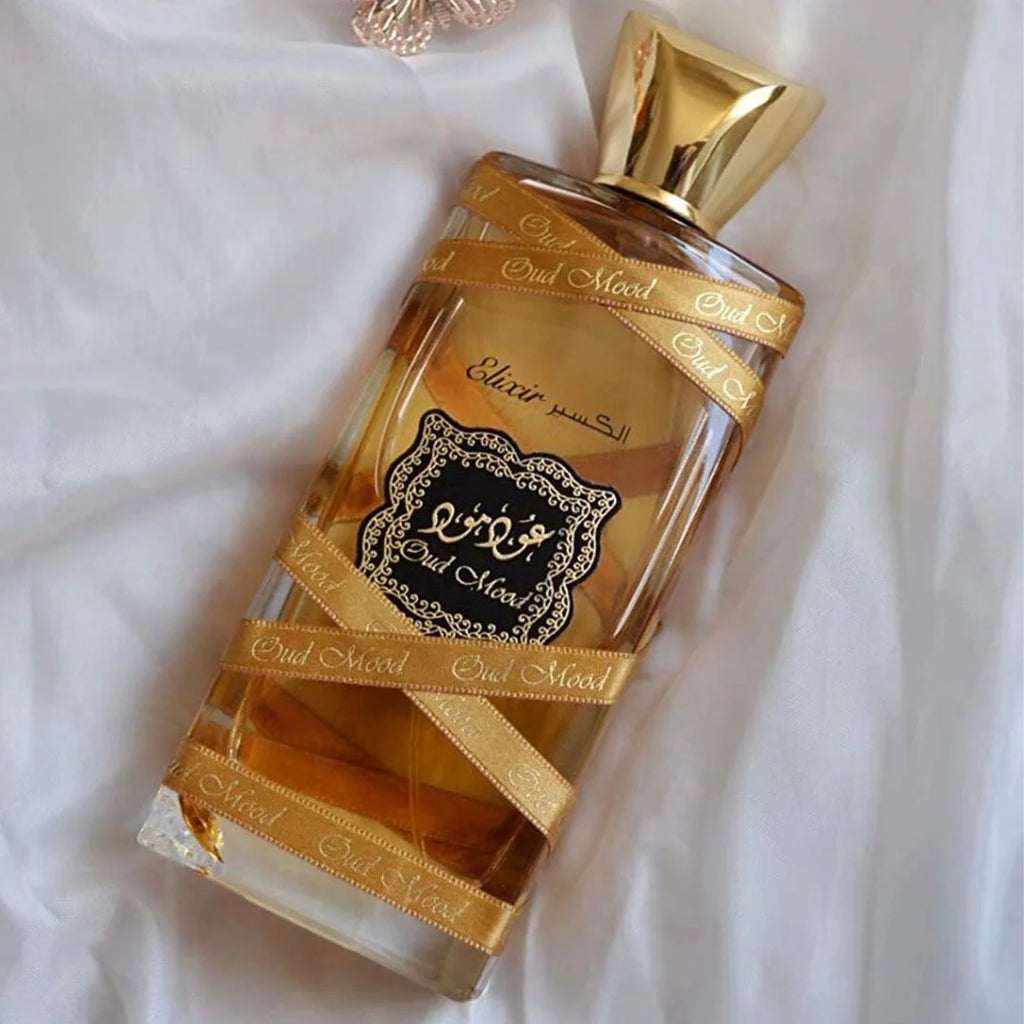 Lattafa Unisex Oud Mood Elixir EDP Perfume Natural Spray 100ml A203