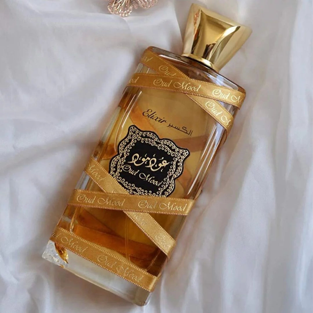 Lattafa Unisex Oud Mood Elixir EDP Perfume Natural Spray 100ml A203