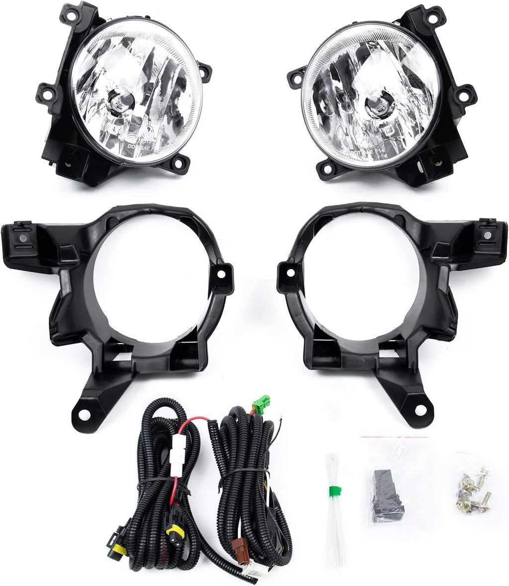 RP Remarkable Power Clear Fog Lights Kit for 2013-2015 RAV4, Pack of 2 W66817