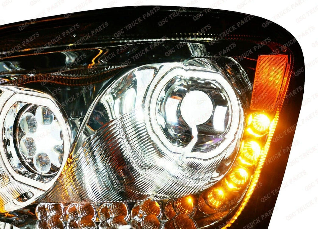 QSC LED Headlight Assembly for Peterbilt 579 587 E146