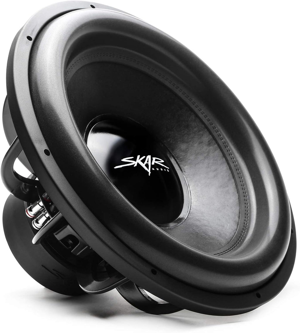 Skar Audio EVL-18 D4 18" 2500 Watt Max Power Dual 4 Ohm Car Subwoofer