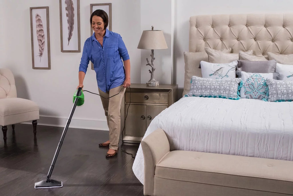 H2O STEAMFX PRO Multi-Purpose Steam Cleaning System with 2pk Floor Pads D370
