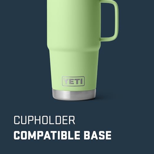 YETI Rambler 20 oz Stainless Steel Travel Mug with Stronghold Lid L9345