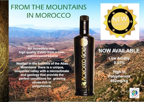 Morocco Gold Extra Virgin Olive Oil Cold Pressed 500ml A391