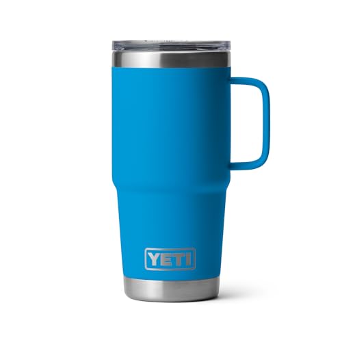YETI Rambler 20 oz Stainless Steel Travel Mug with Stronghold Lid L9345