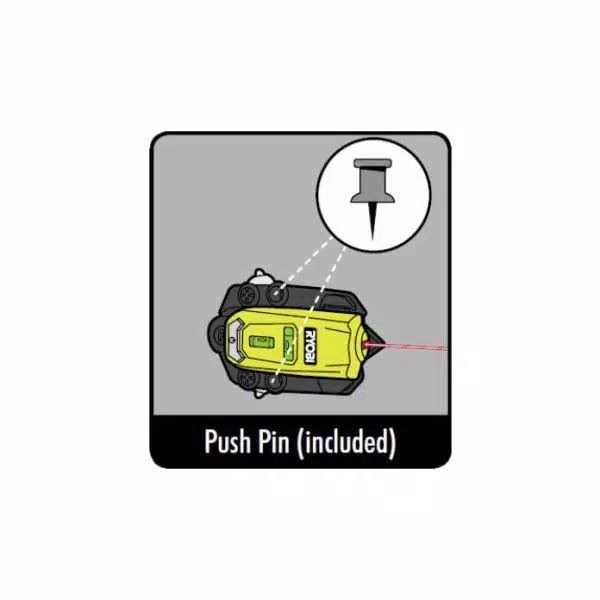 RYOBI Multi Surface Laser Level ELL1750 M30581