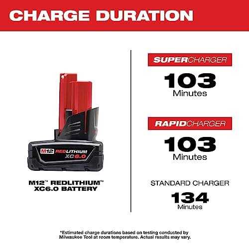 Milwaukee M12 REDLITHIUM XC6.0 Battery Pack F29746
