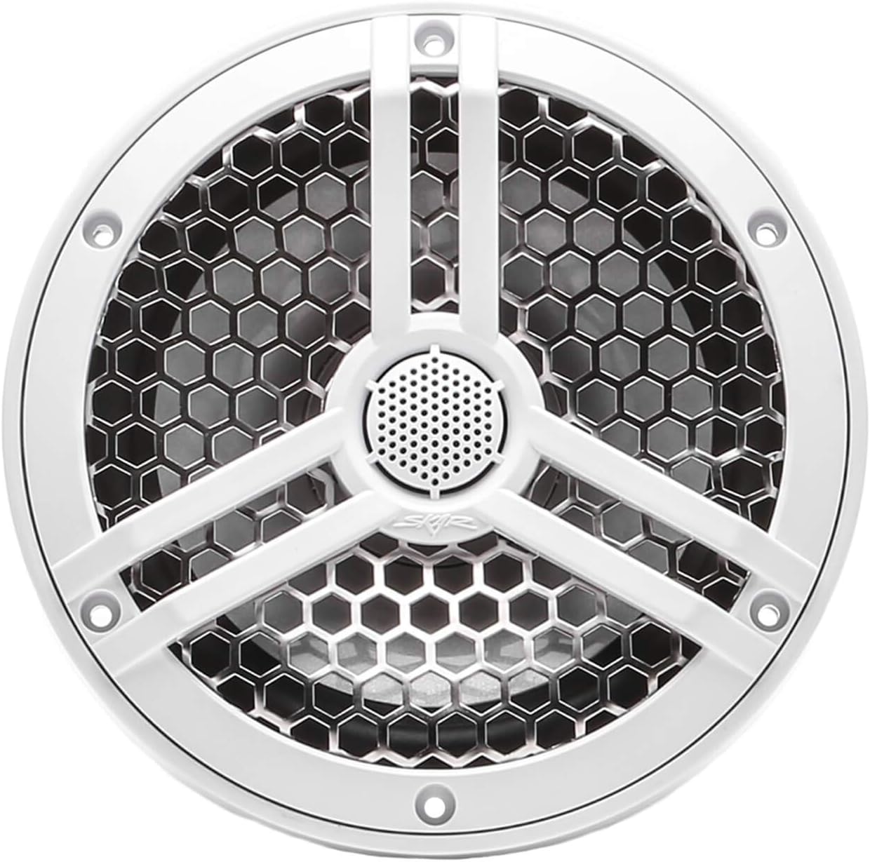 Skar Audio SK65M 6.5" 2-Way Marine Coaxial Speakers, Pair (White) Y359