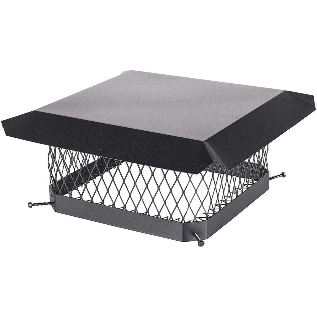 Shelter Chimney Cap Black Steel M2616