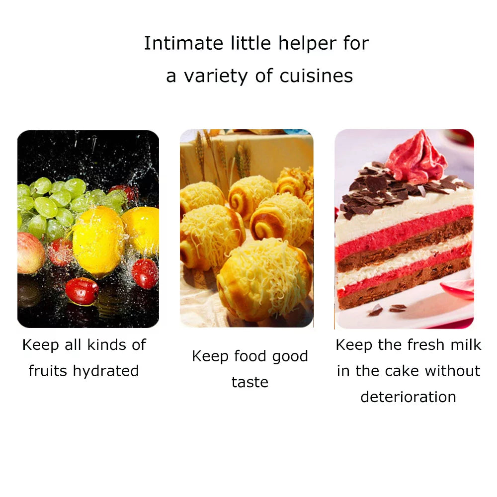 INTSUPERMAI 35" Refrigerated Cake Showcase Display Case with Back Sliding Door H90326