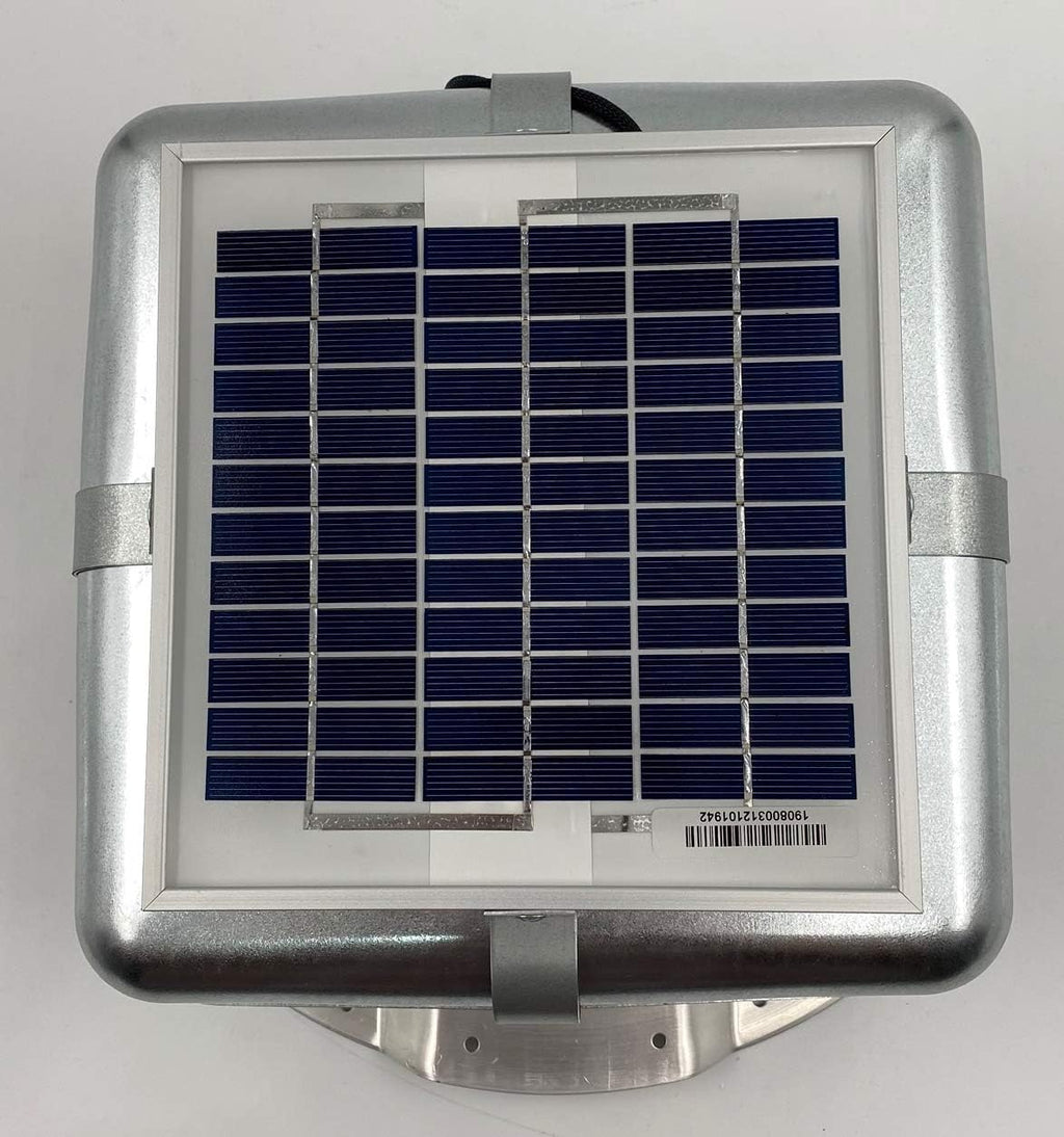 Solar RoofBlaster for Conex Containers with Galvanized Vent O488247