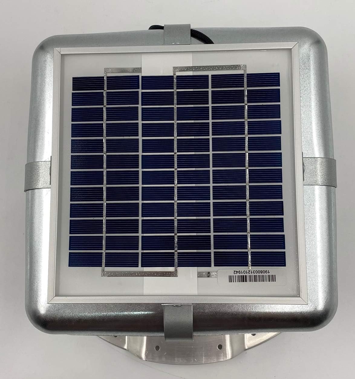 Solar RoofBlaster for Conex Containers with Galvanized Vent O488247