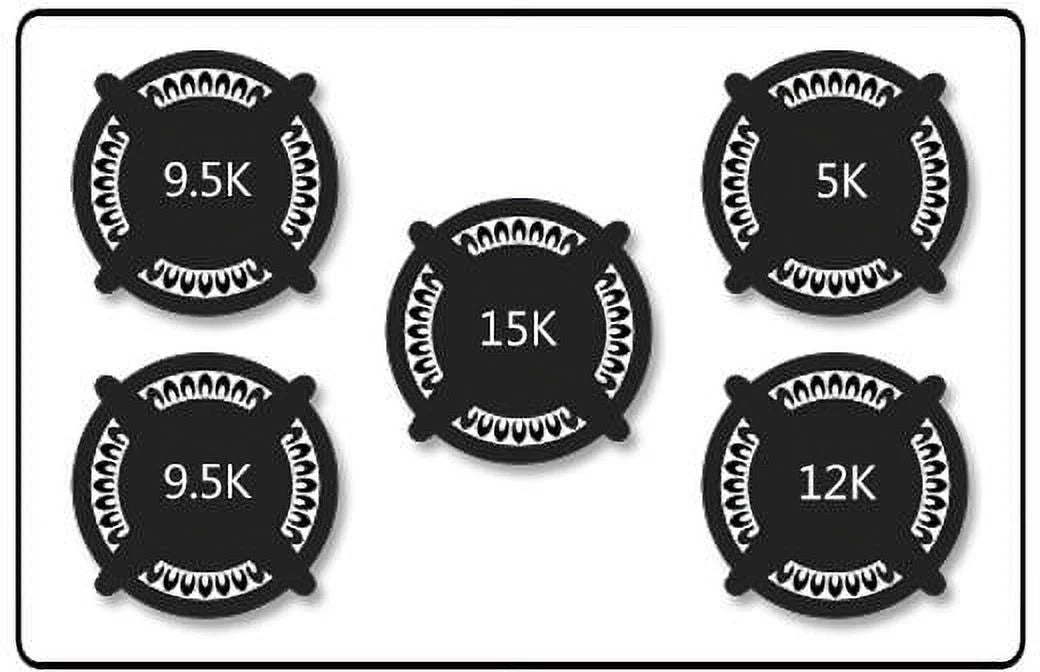 GE® 30" Built-In Gas Cooktop with 5 Burners, Stainless Steel K280645