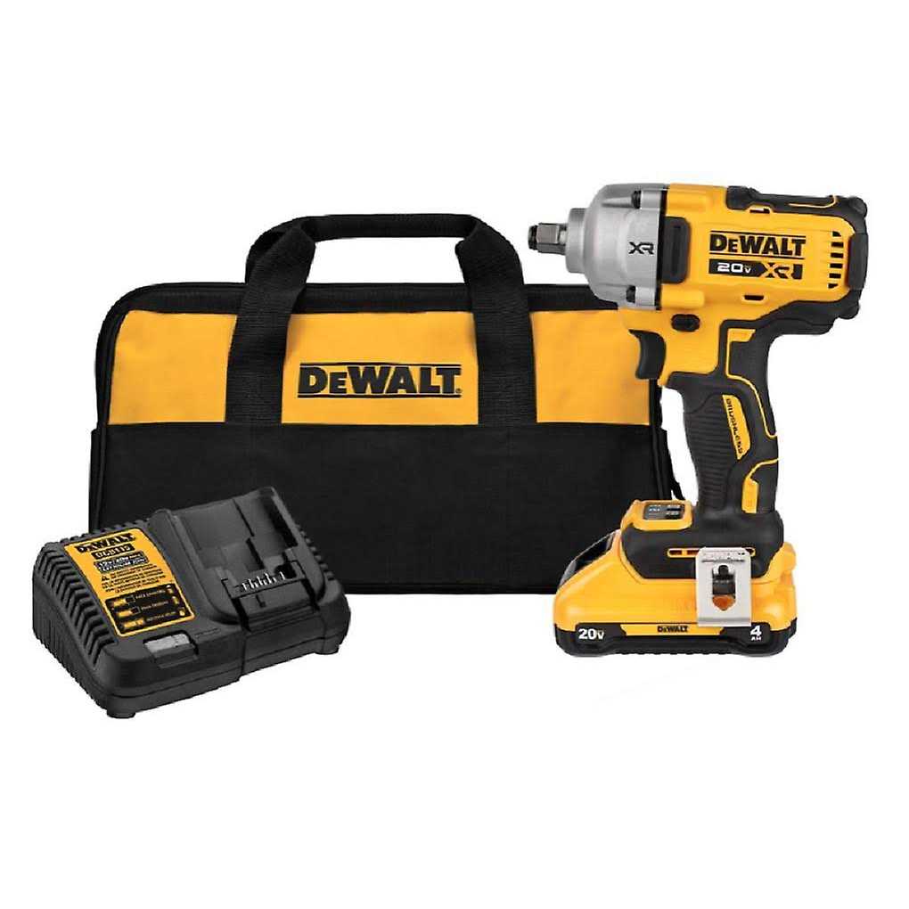 DeWalt DCF891Q1 20V 1/2 inch Mid-Range Impact Wrench KI - Shop Hardware Tools Online Store