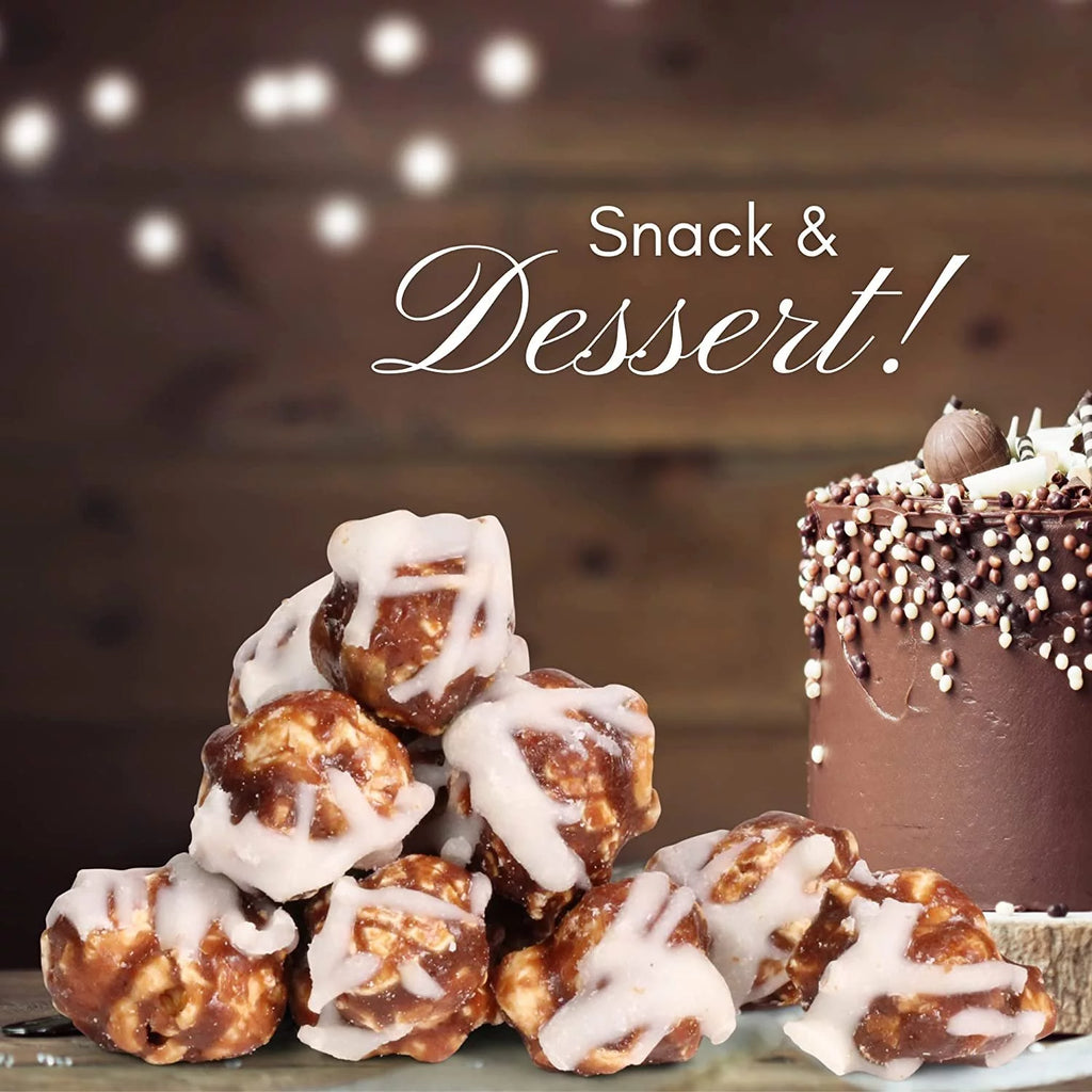 Chocolate Swirl Popcorn by Its Delish, 16 Oz, Gluten Free H6425
