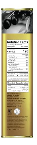 Iliada Kalamata PDO Extra Virgin Olive Oil, 3Lt S781288