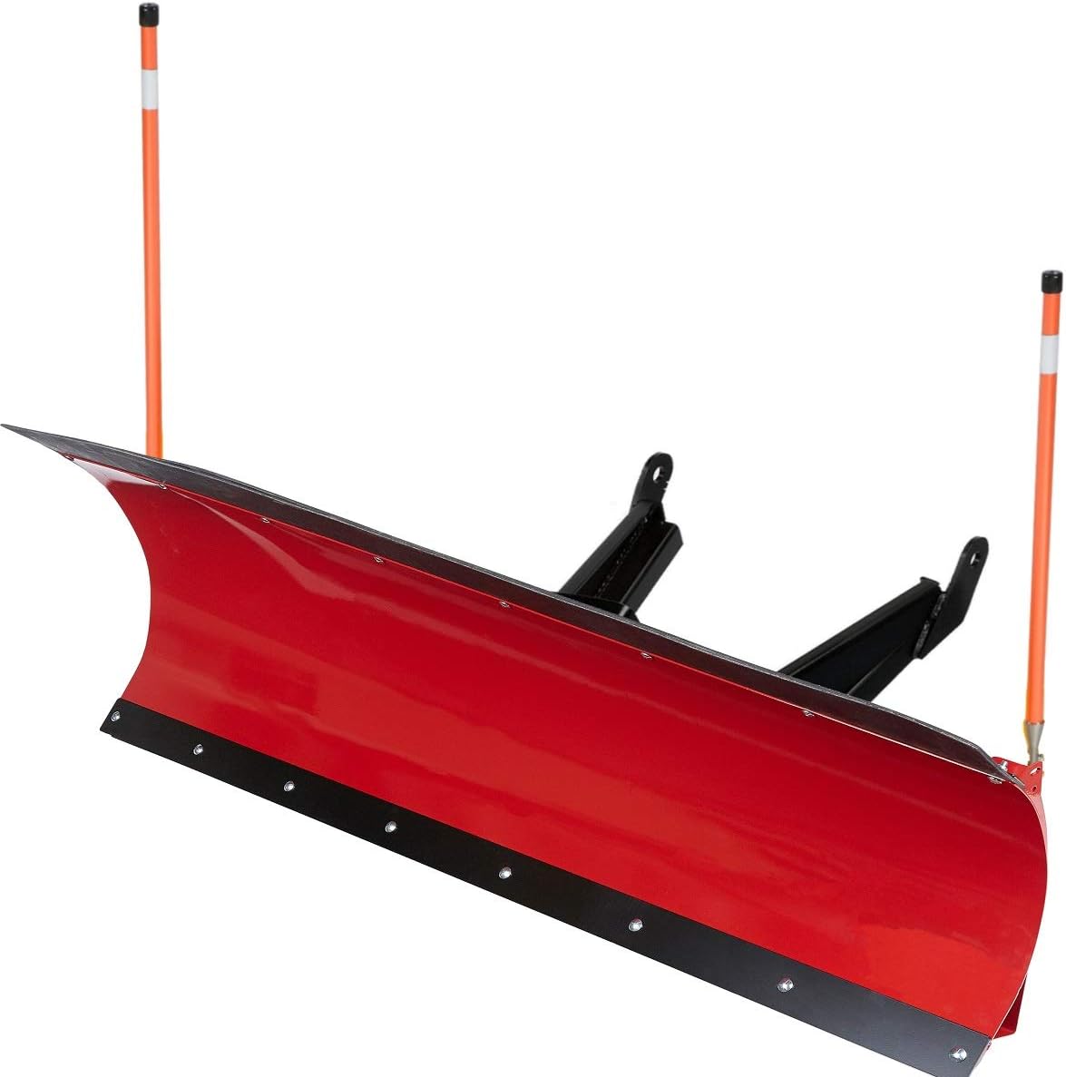 MotoAlliance DENALI 72" Pro UTV Snow Plow Kit in RED - 2014+ Hisun 500 and 700