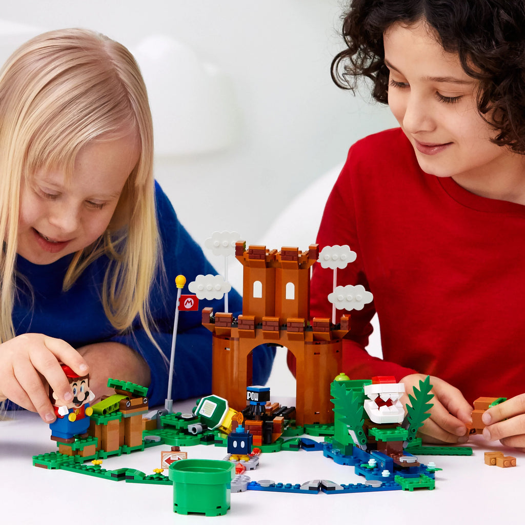 LEGO Super Mario Guarded Fortress Expansion Set 71362 Building Playset Y5558