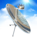 FETCOI Portable Solar Cooker 150cm Diameter Camping Outdoor Parabolic Sun Oven Heat
