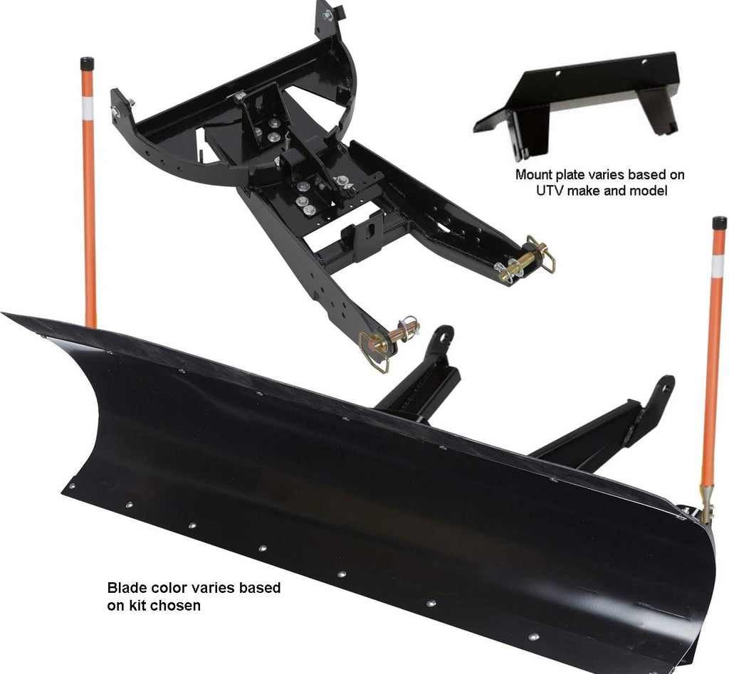 MotoAlliance DENALI 72" Pro UTV Snow Plow Kit Red for Hisun 500/700 L78727