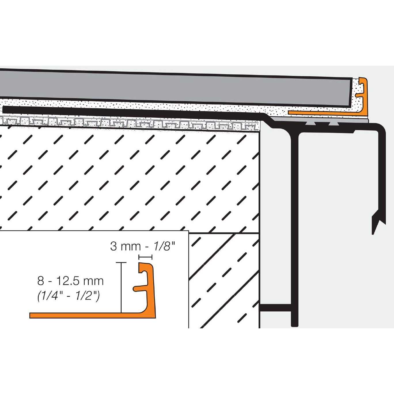 Schluter Schiene Tile Edging Trim I2769