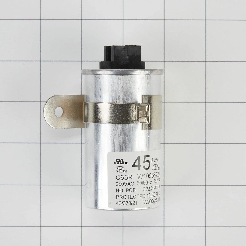 Whirlpool W10804665 Top Load Washer Run Capacitor Q6228