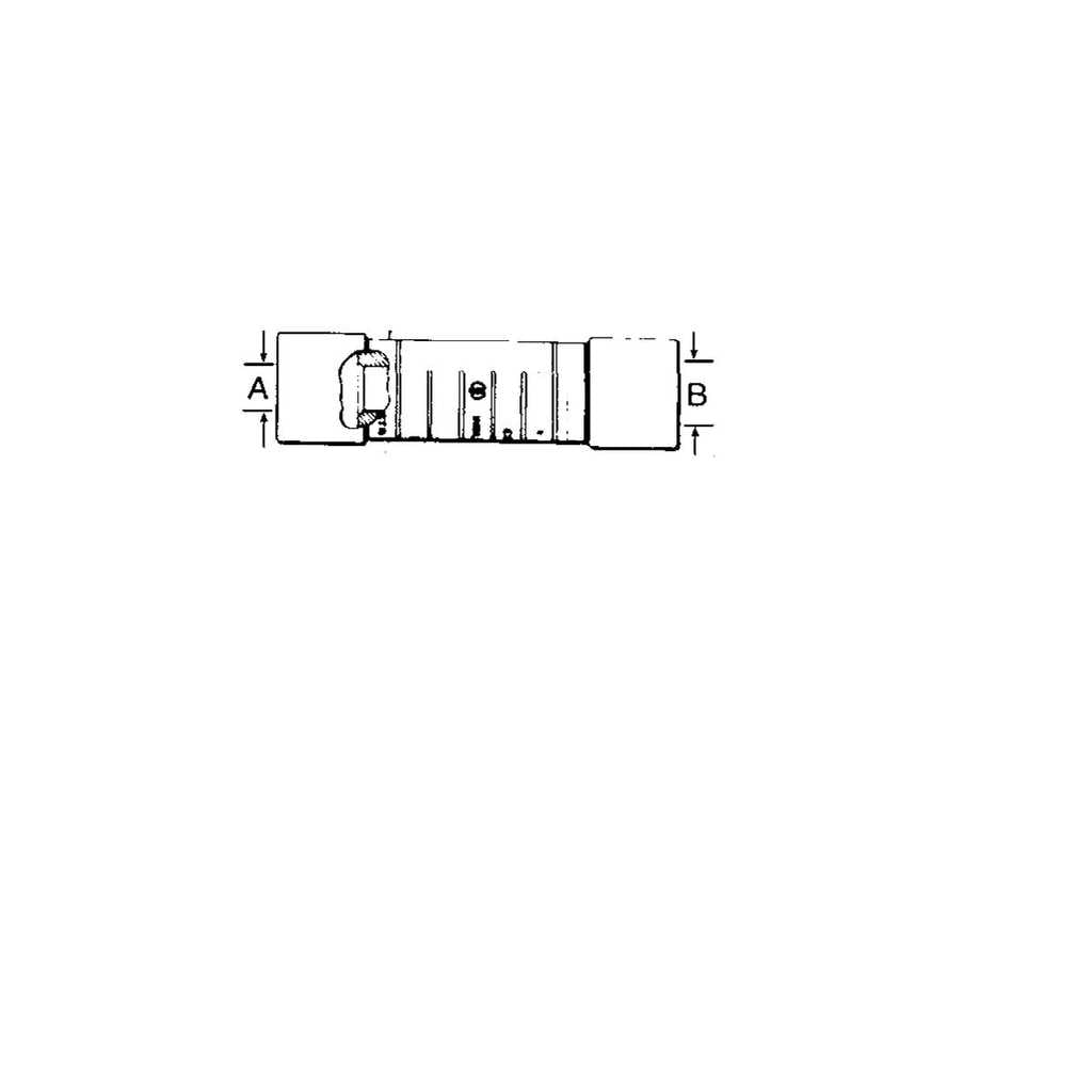 Burndy ES2R2R 2-2 Alcu Service Entrance Compression Sleeve B2068