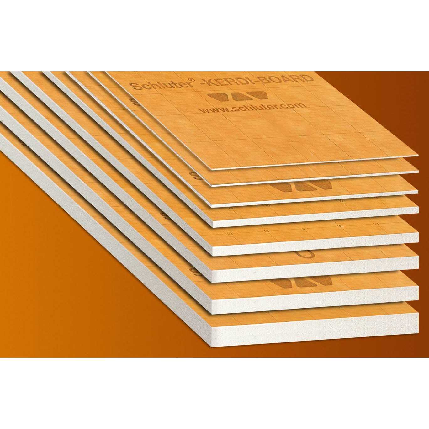 Schluter Systems Kerdi-Board 48-in x 32-in x 1/2-in Water Resistant Foam Backer Board T91101