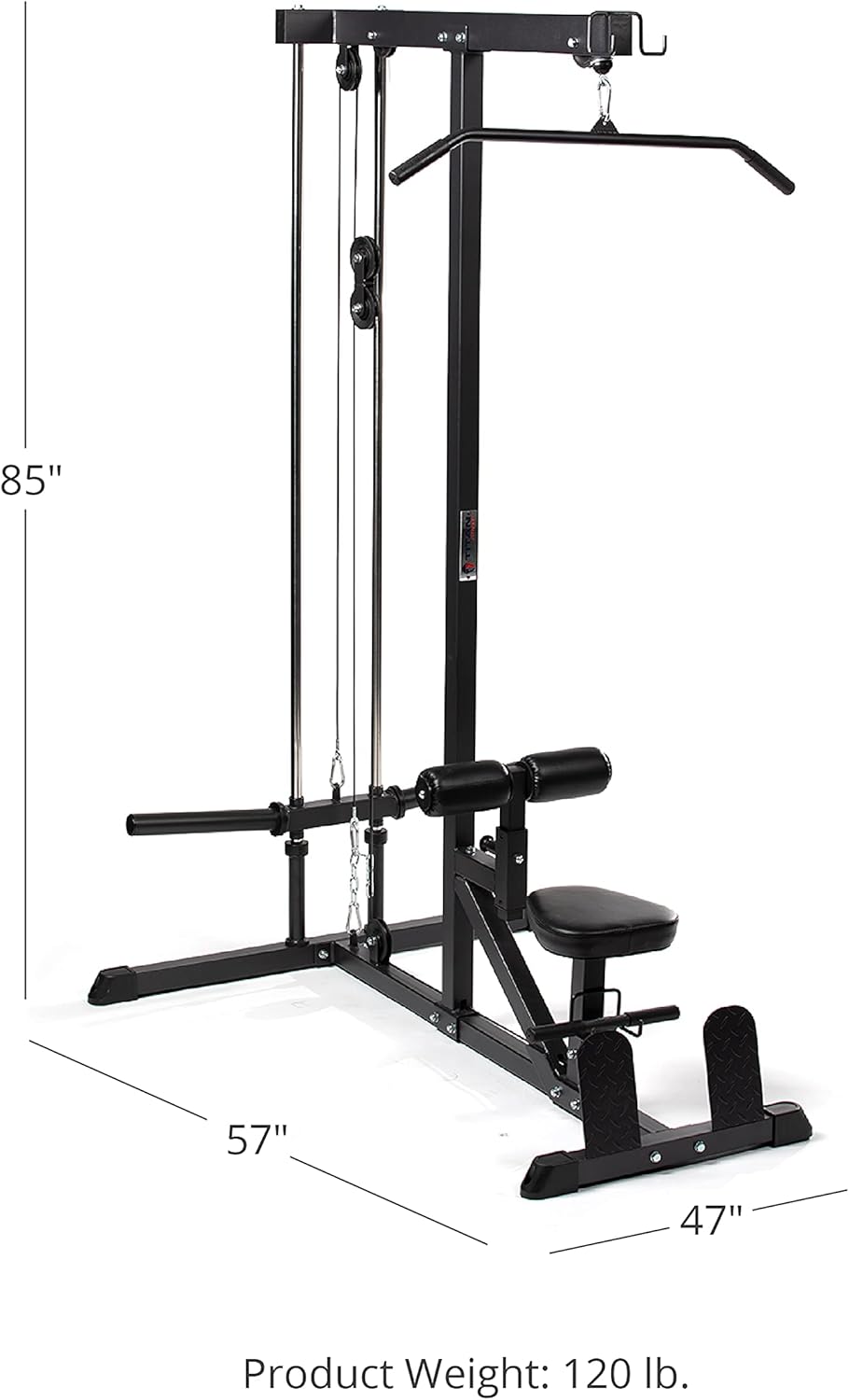Titan Fitness Plate Loaded LAT Tower v2, Space Saving J311