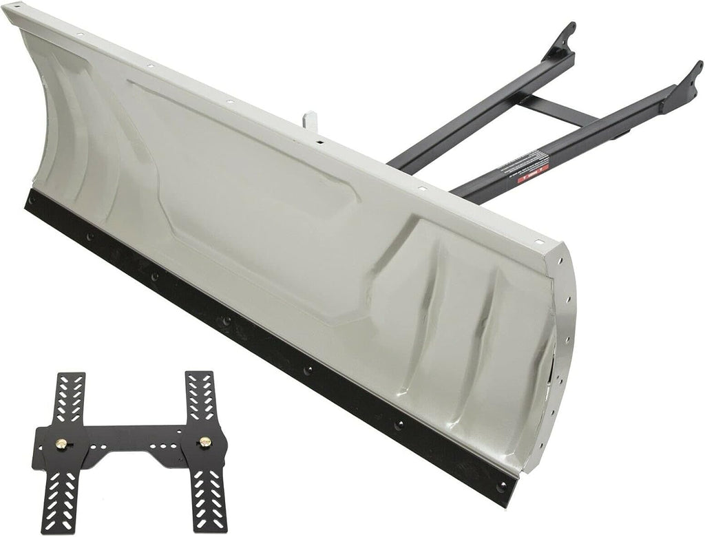 AntsGroup Steel ATV Snow Plow Adjustable 48" Blade Universal Kit Q13714