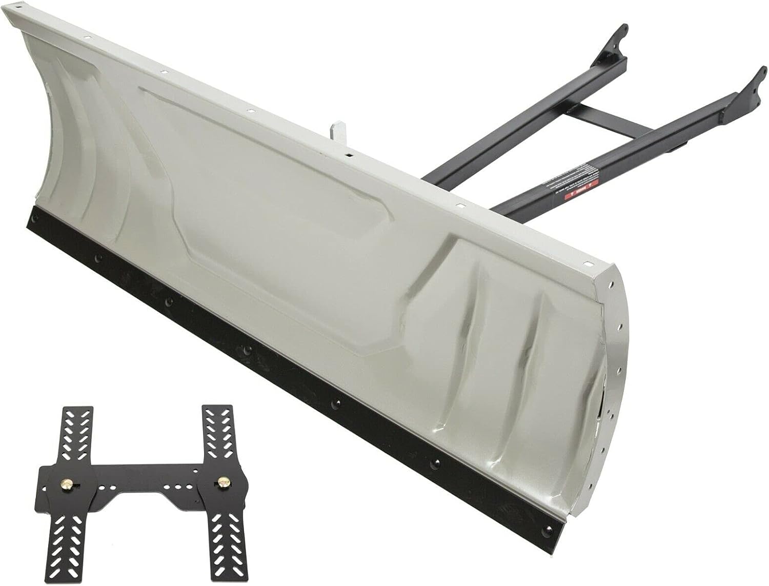 AntsGroup Steel ATV Snow Plow Adjustable 48" Blade Universal Kit Q13714