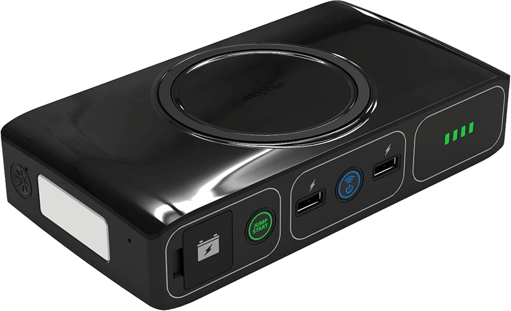 mophie Powerstation Go Portable Charger Car Jump Starter with AC Outlet, 2-Pack V36609