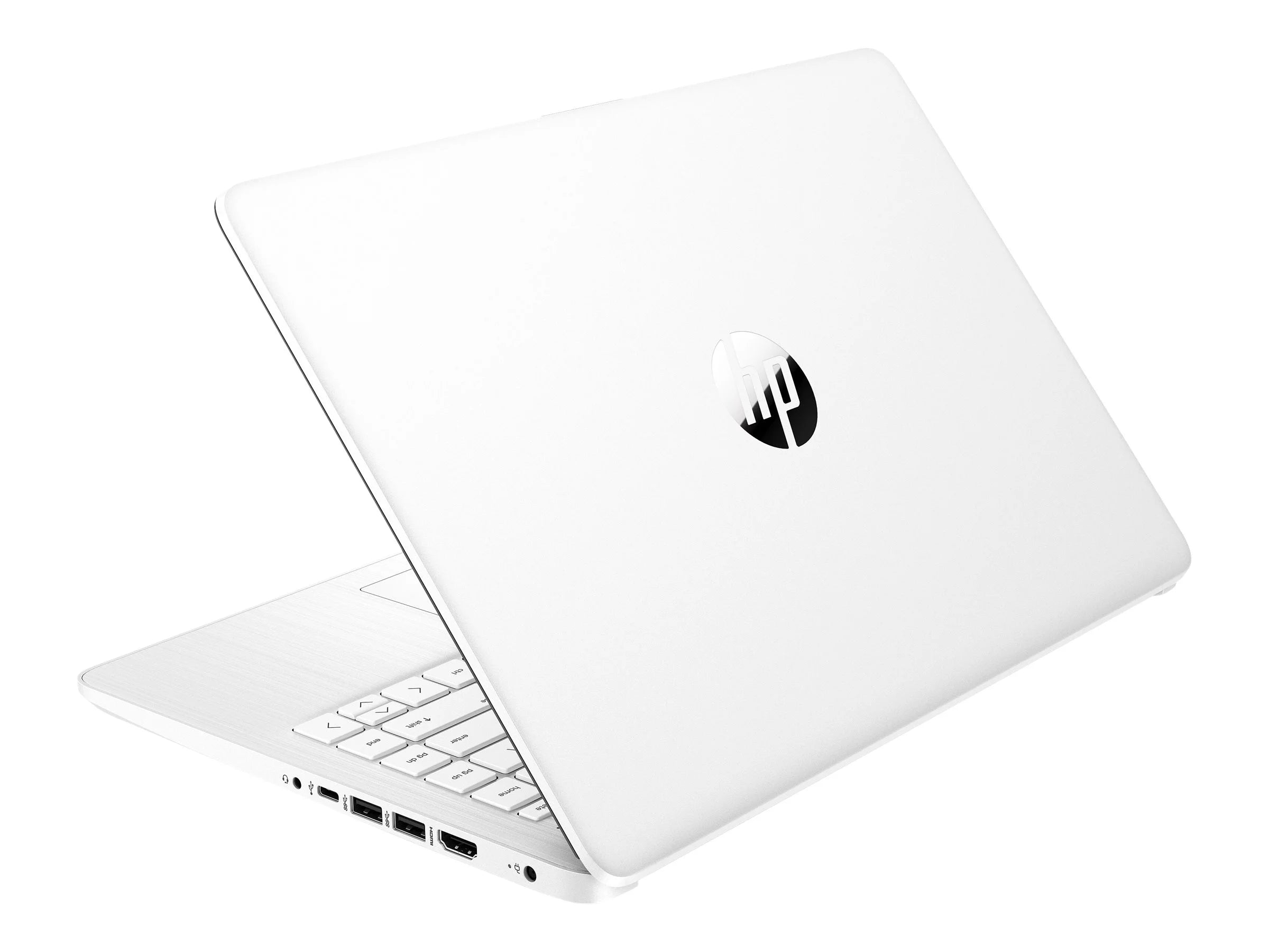 HP Laptop 14-dq0032dx, Intel Celeron N4020, 4GB RAM, 64GB eMMC, 14" HD, Win 11 Home, White Q179374
