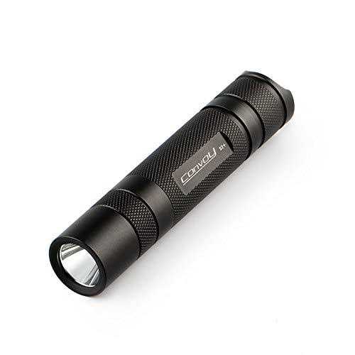 Convoy S2+ Black UV 365nm led Flashlight,with nichia led in Side,Fluorescent Agent Detection,UVA 18650 Ultraviolet Flashlight,no Battery - Shop Hardware Tools Online Store